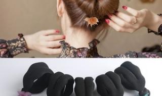 小卷发怎么扎好看