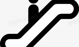 自动扶梯安全标志 自动扶梯安全标志